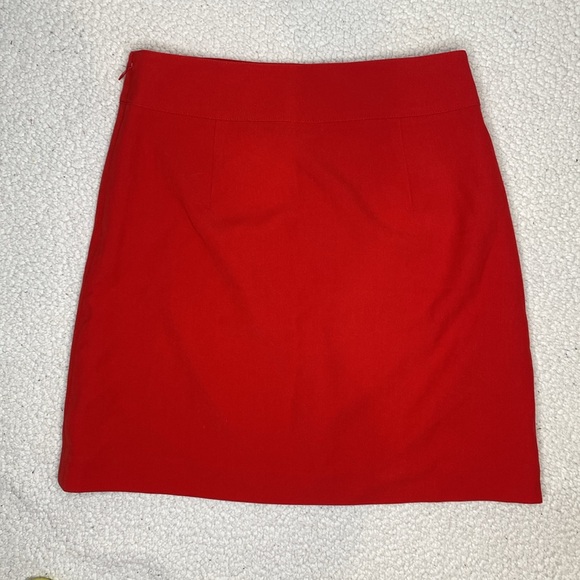 NWT Loft Red Skirt: Size 2 - Picture 2 of 6